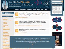 Tablet Screenshot of camerapenaleligure.it